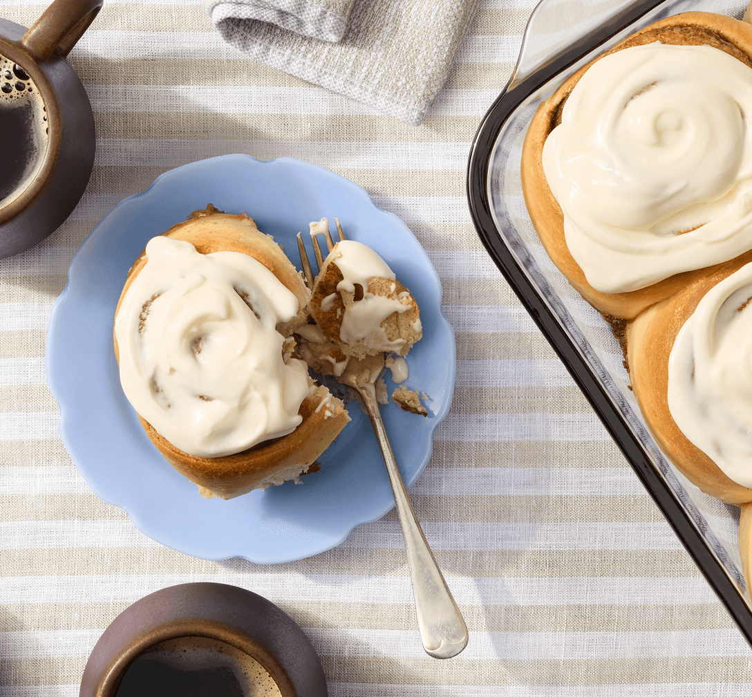 Classic Cinnamon Rolls.