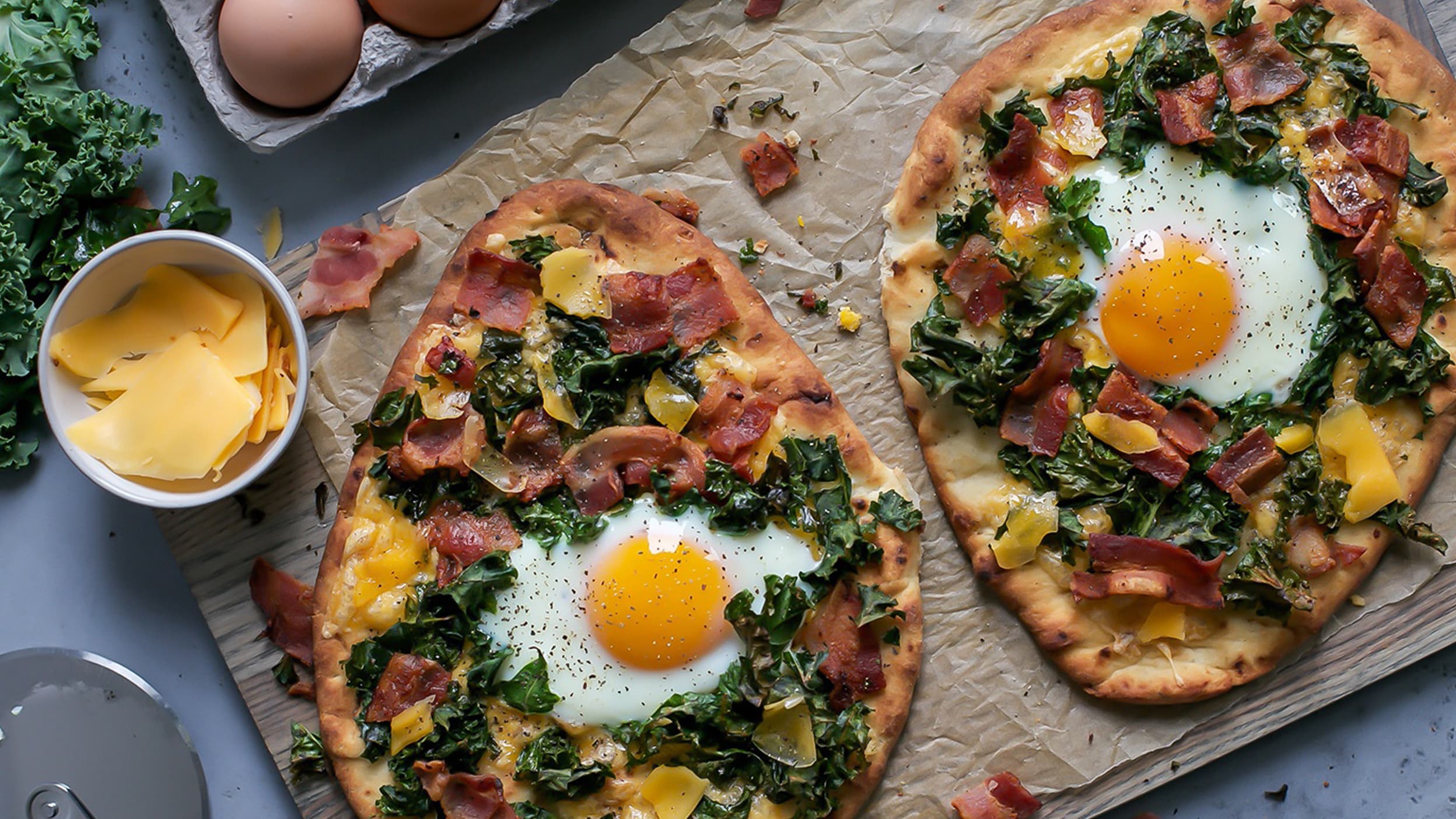 Breakfast pizza recipe