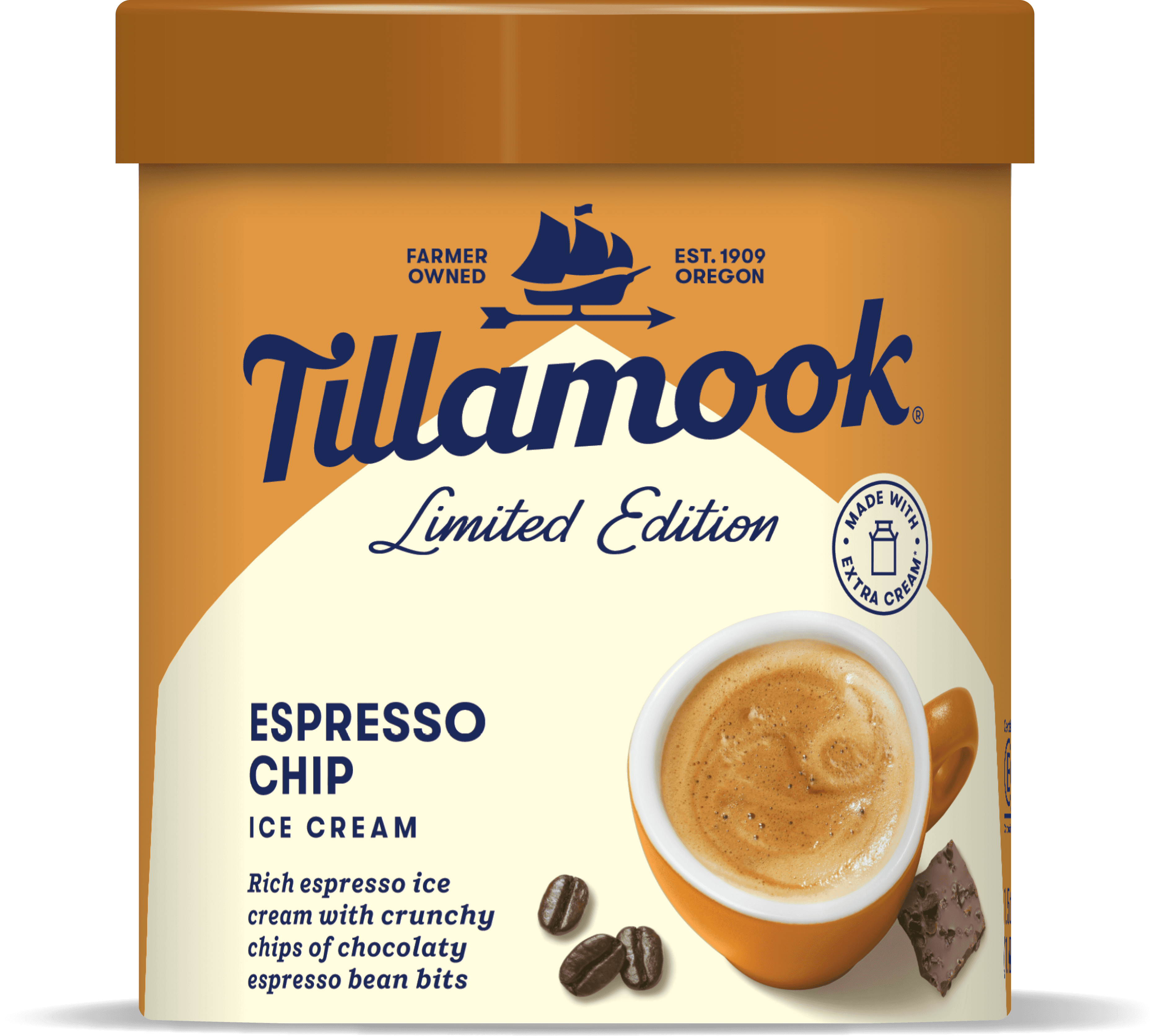 Tillamook Espresso Chip Ice Cream