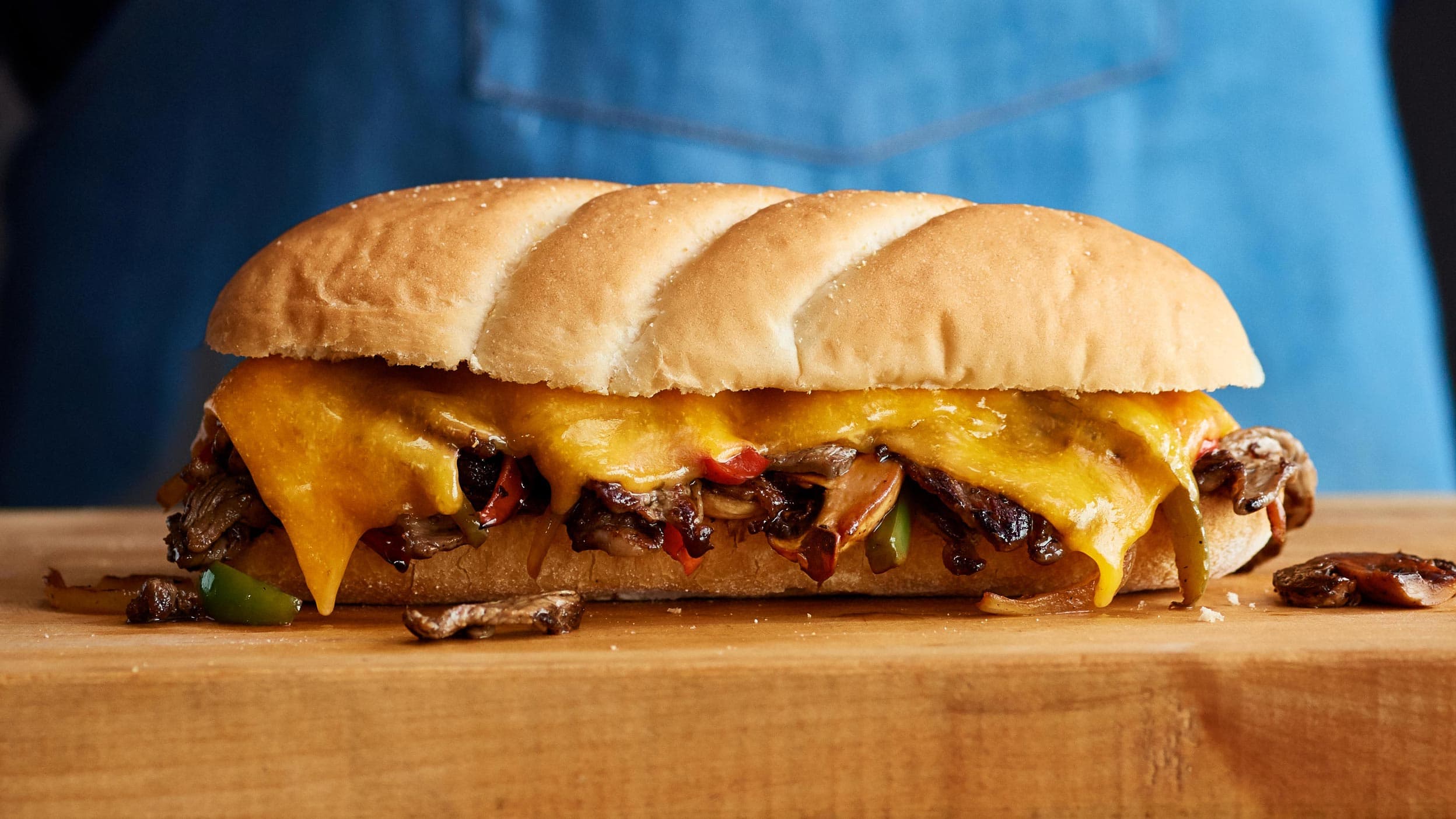 Cheesesteak with Tillamook Cheese